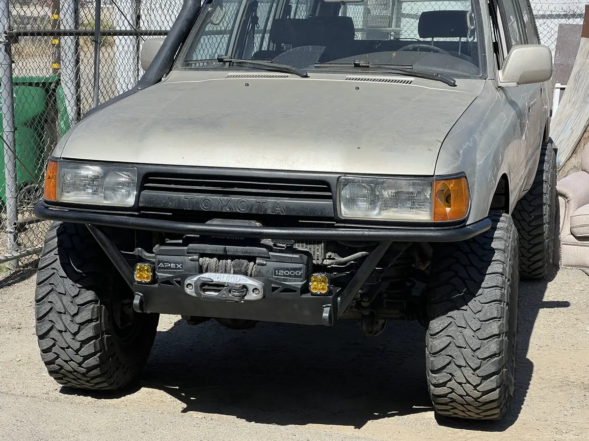 80-Series Front Bumper & Winch Mount — photo 1 of 9