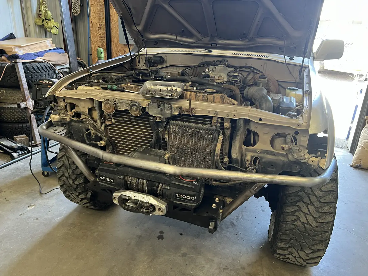 80-Series Front Bumper & Winch Mount — photo 9 of 9