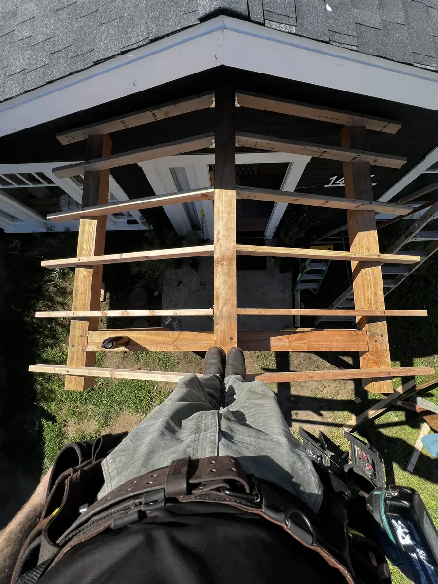 Porch Overhang — Beach St. Remodel — photo 6 of 10